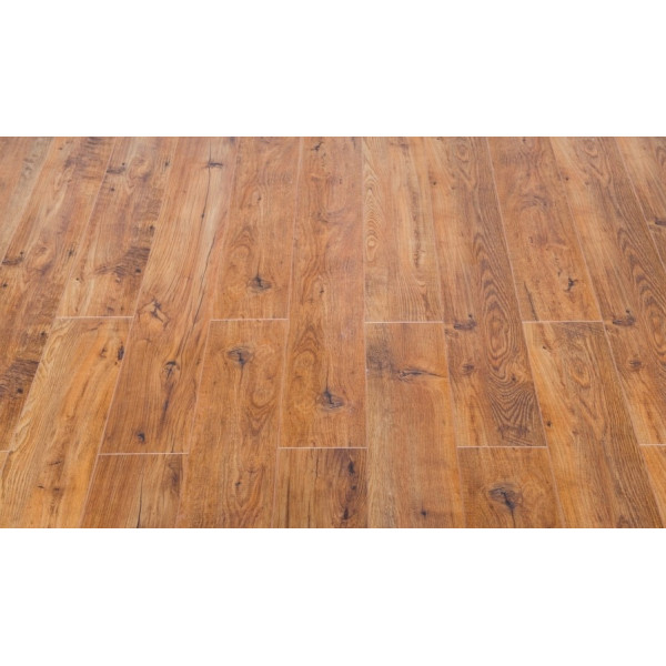 Ламинат Grun Holz Naturlichen Spiegel Дуб Бавария Темный 93405