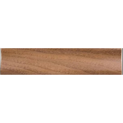 Пластиковый плинтус Теко Стандарт Орех Темный 0004