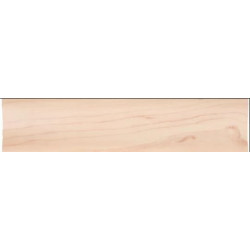 Пластиковый плинтус Теко Люкс Клен 0090