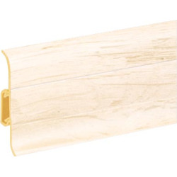 Плинтус ПВХ Premium Cezar Клен Горский 105 матовый