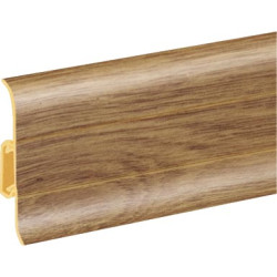 Плинтус ПВХ Premium Cezar Дуб Замковый 108 матовый