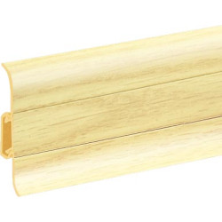 Плинтус ПВХ Premium Cezar Дуб Кавалион 154 матовый