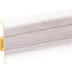 Плинтус ПВХ Premium Cezar Глянец Дуб Аспен 163