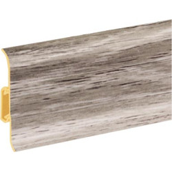 Плинтус ПВХ Premium Cezar Дуб Карбало 205 матовый