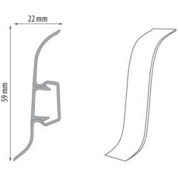 Соединение ПВХ Premium Cezar  Cezar