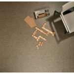 Линолеум Forbo Eternal Material 13762 brushed bronze